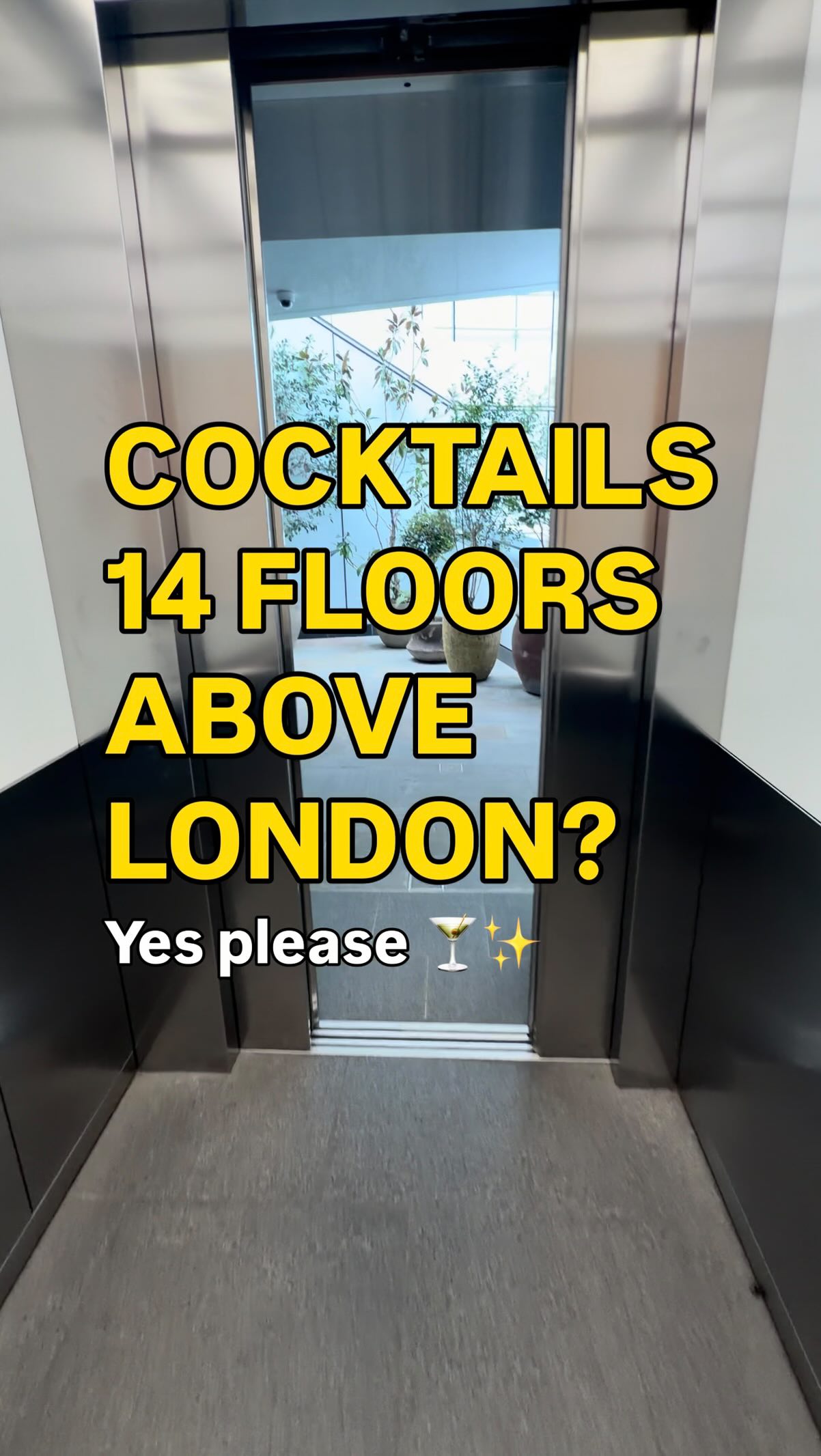 Chic London Bar Offers Panoramic City Views