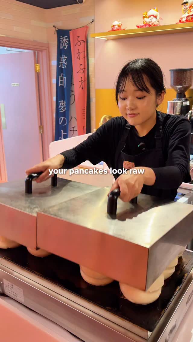 Fluffy Japanese Soufflé Pancakes Prepared At London Cafe