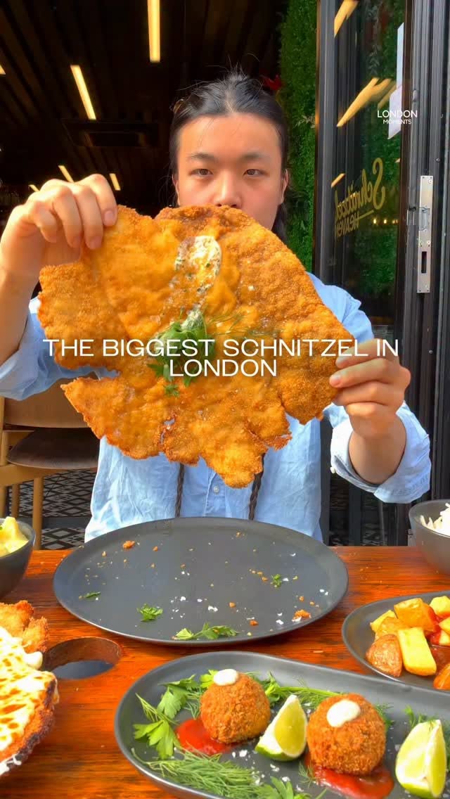 Giant Schnitzel Spotlights London Eatery