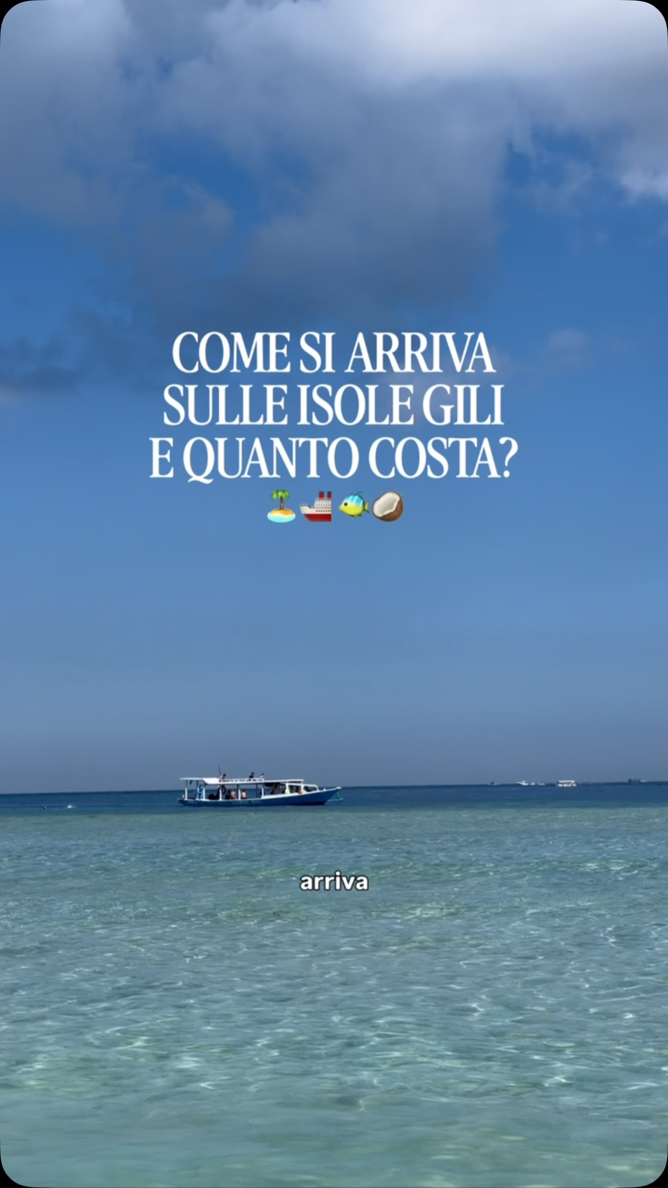 Ferry Travel to Gili Islands From Bali