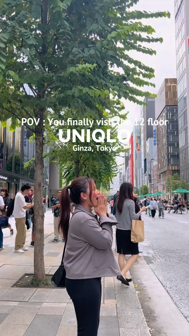 Uniqlo's Flagship Store In Ginza