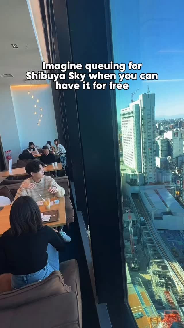 Shibuya's Scramble Crossing Views And Coffee