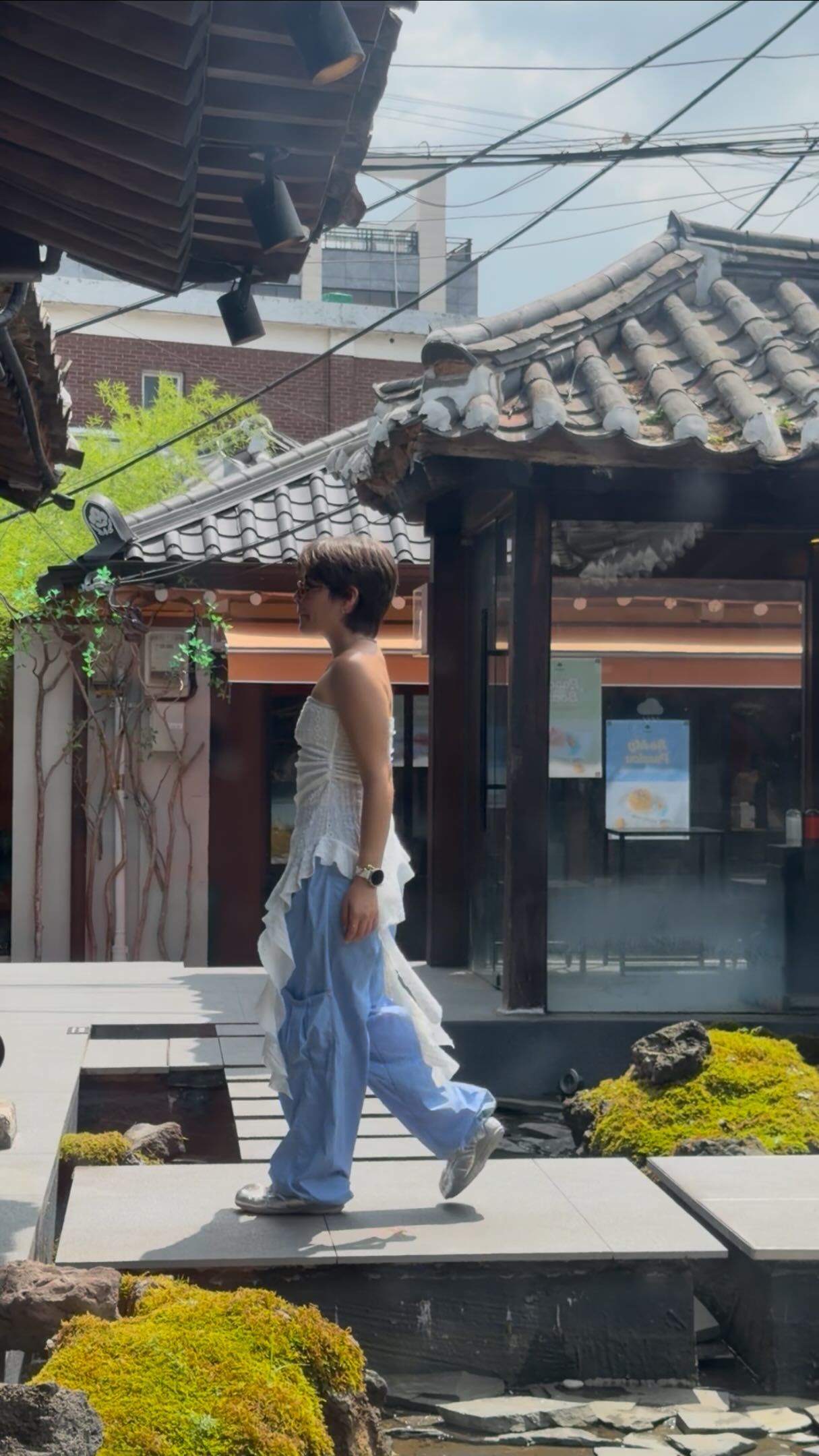 Seoul Cafe Experiences Constant Rain