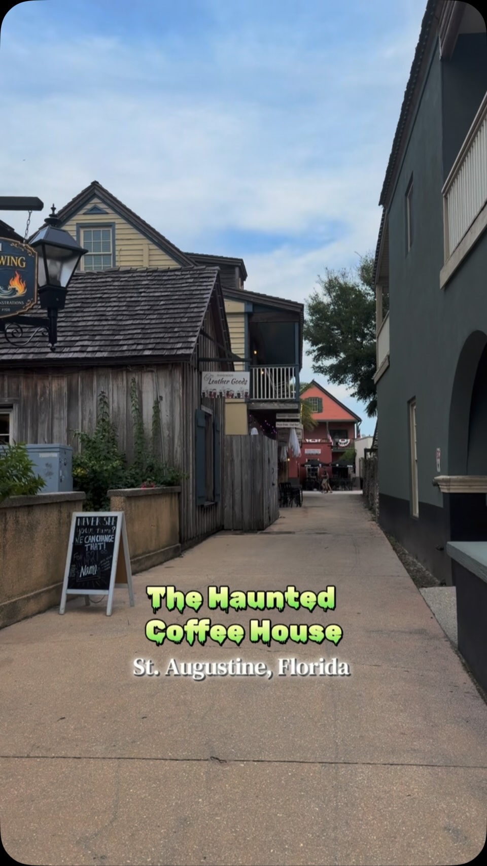 St. Augustine Coffee House's Spooky October Offerings