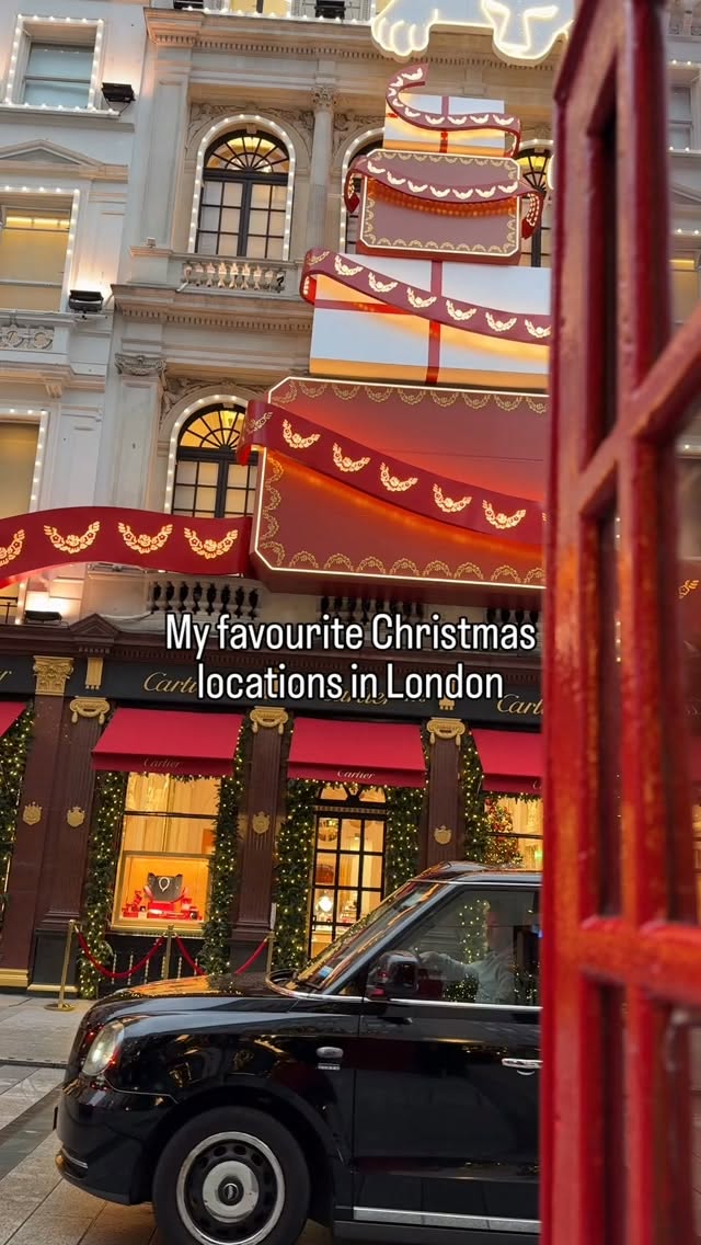 London's Festive Luxury Shopping Destinations