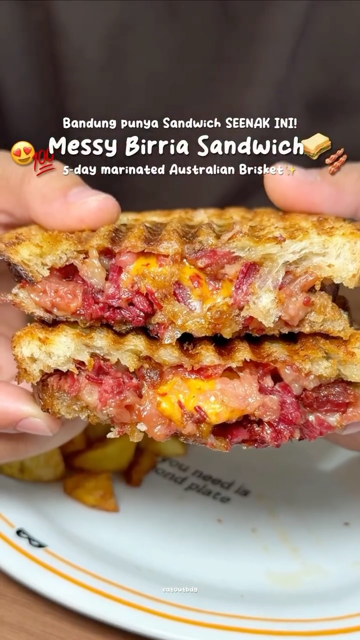 Naughty Neighbors Serves Messy Birria and Truffle Sandwiches