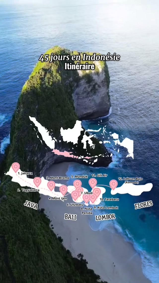 Indonesia's Diverse Wonders: A 45-Day Journey