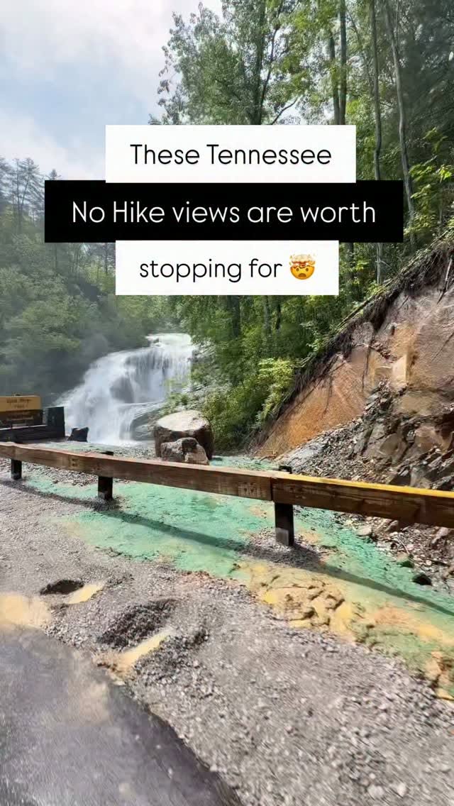 Accessible Tennessee Waterfalls Requiring No Hiking
