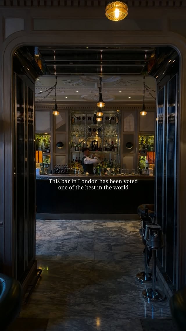 London's Connaught Hotel and Bar