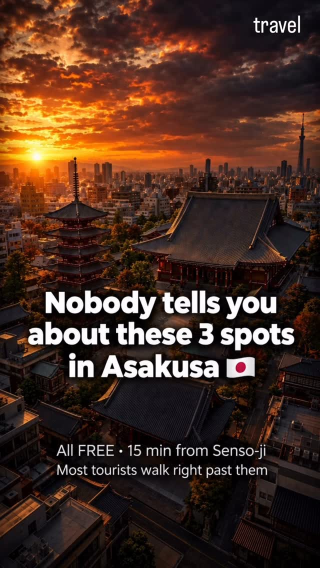 Overlooked Asakusa Spots Near Senso-ji Temple
