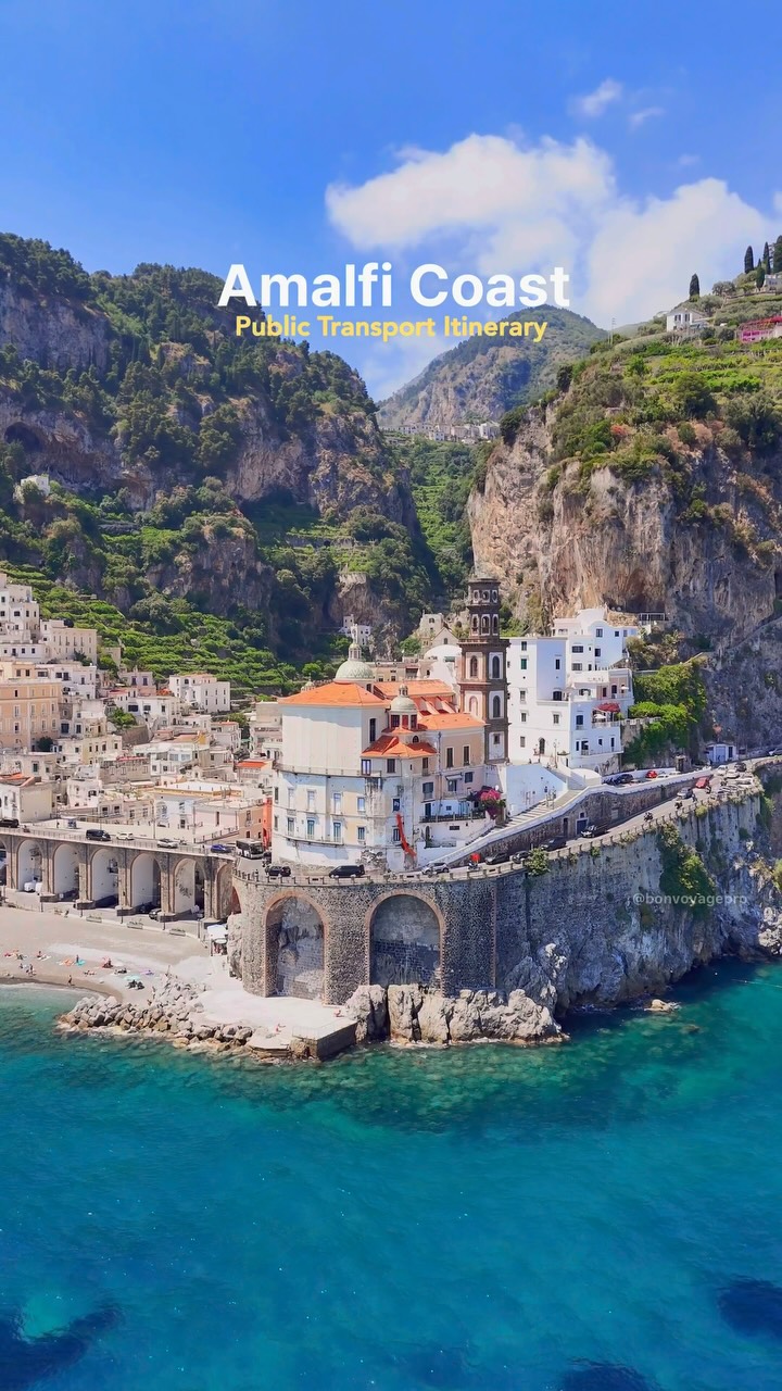 Amalfi Coast Exploration By Public Transport