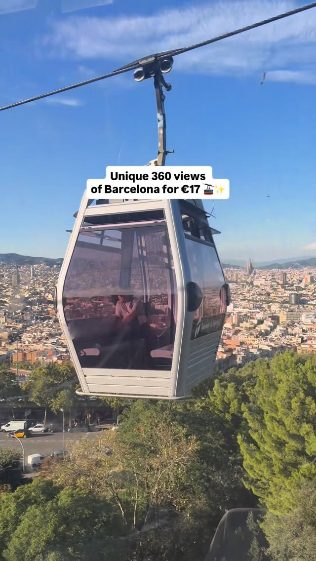 Montjuïc Cable Car Ride to Castle