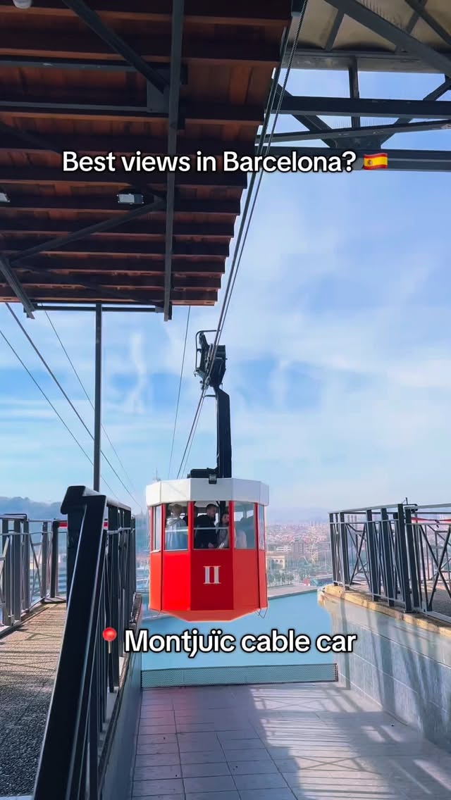Barcelona's Top Views From Montjuïc Cable Car