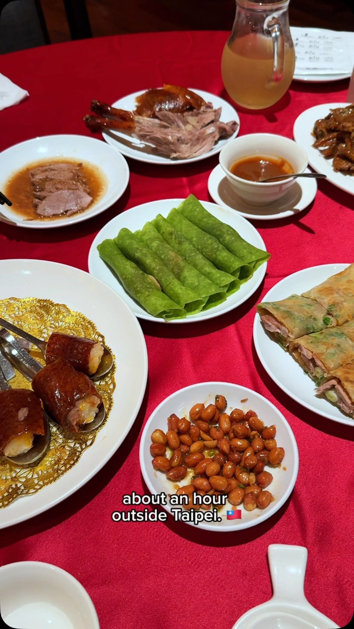 Peking Duck Five Ways at Red Lantern