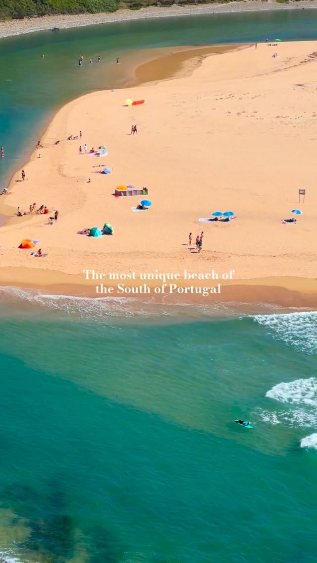 Beach and River Meeting in Odeceixe