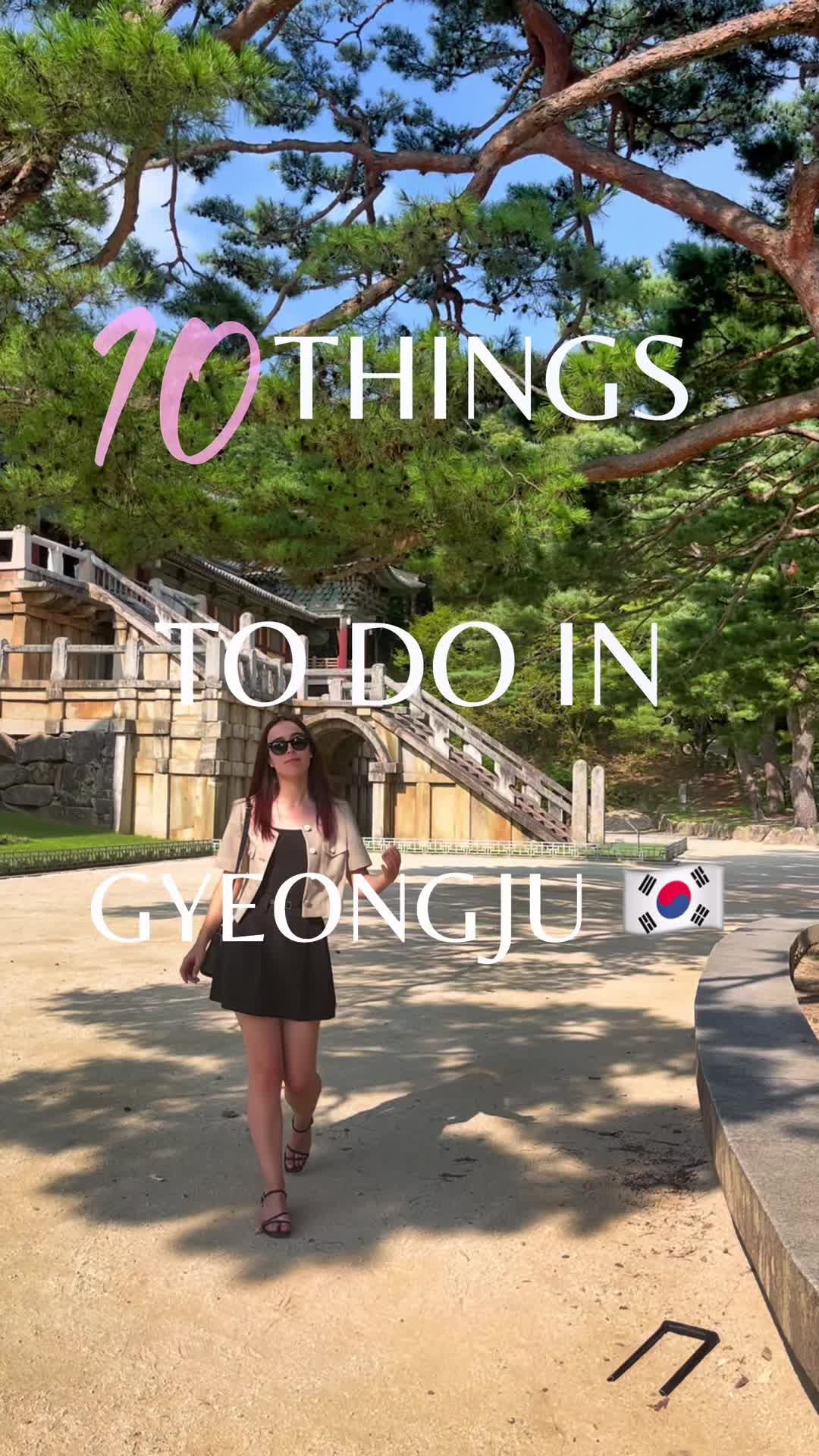 Explore Gyeongju's Historic Sights and Local Flavors