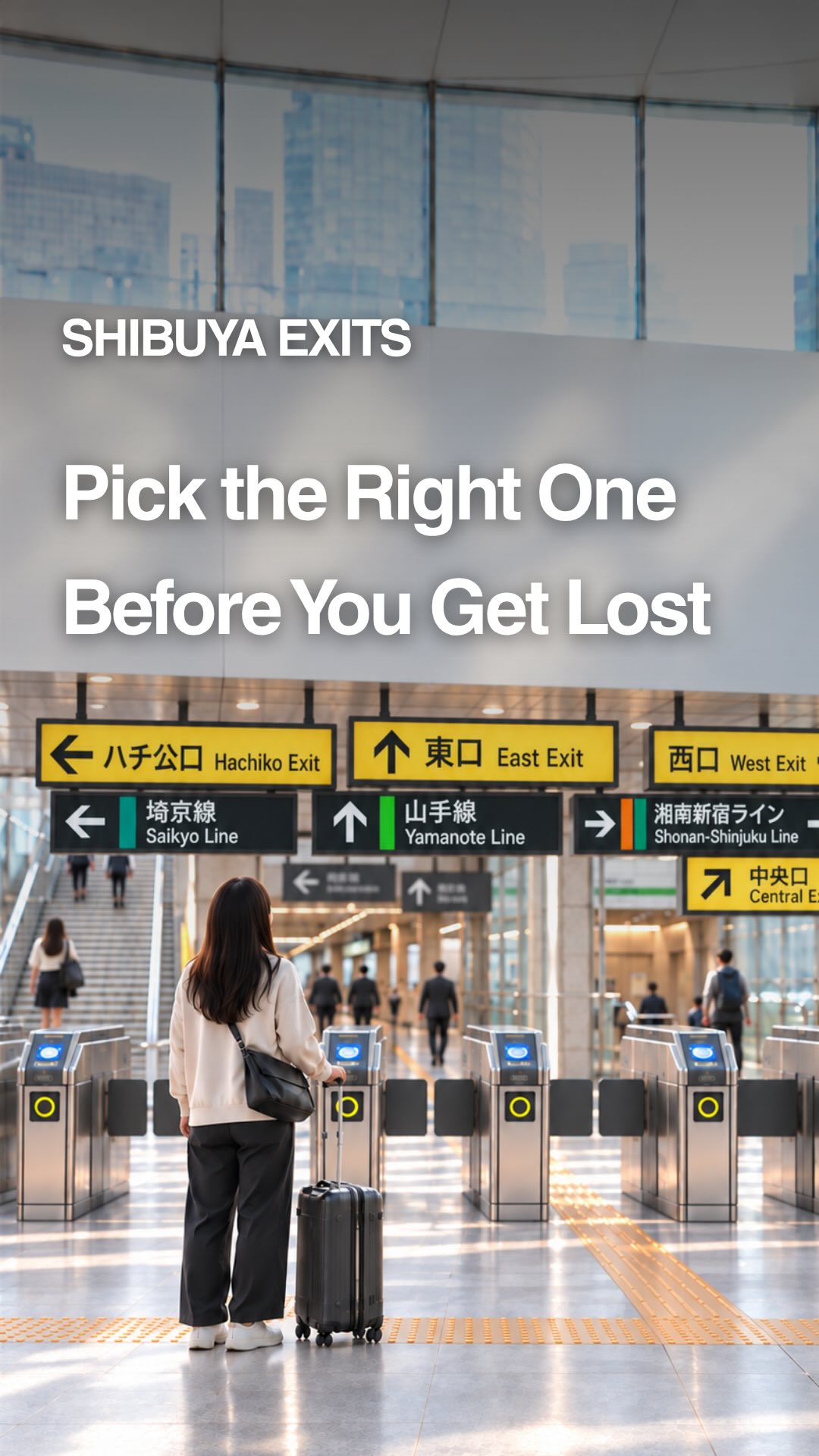 Shibuya Attractions Near Train Station Exits