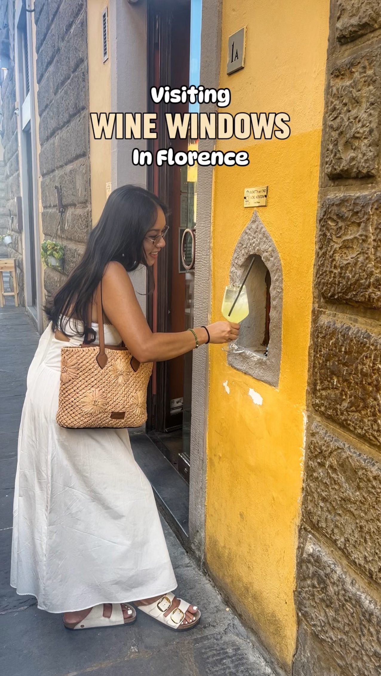 Florence Wine Windows Offer Unique Drink Experiences