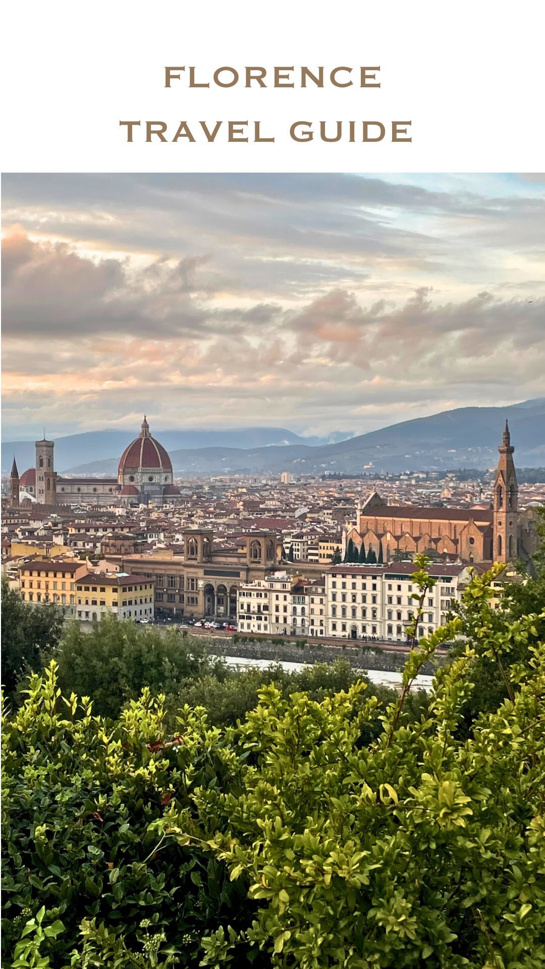 Florence Landmarks, Eateries, Hotels, and Bars