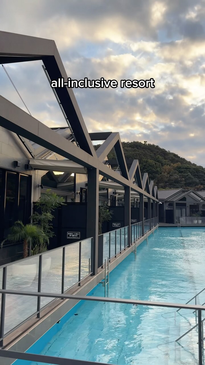 Japanese Resort Offers Hot Springs And Pools