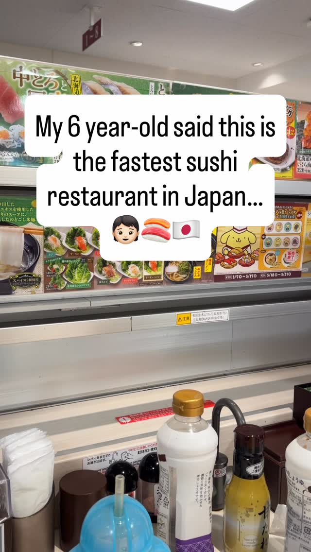Sushi Restaurant Features Bullet Train Delivery