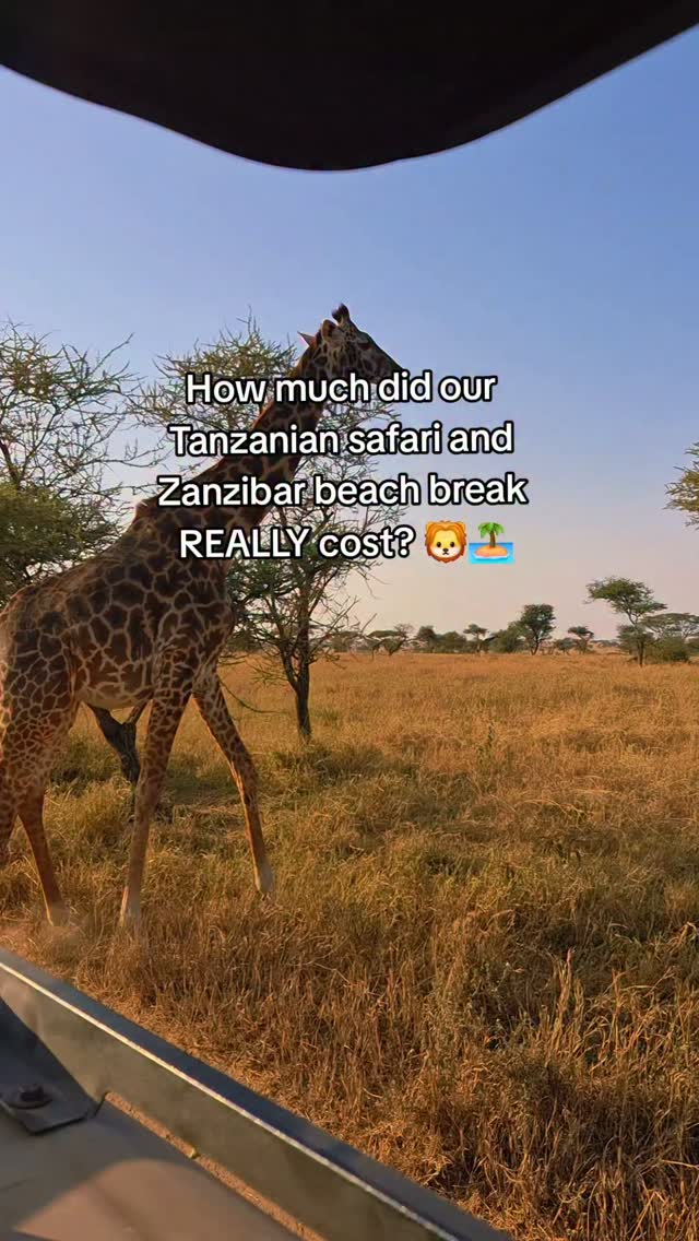 Tanzania Safari and Zanzibar Vacation Costs