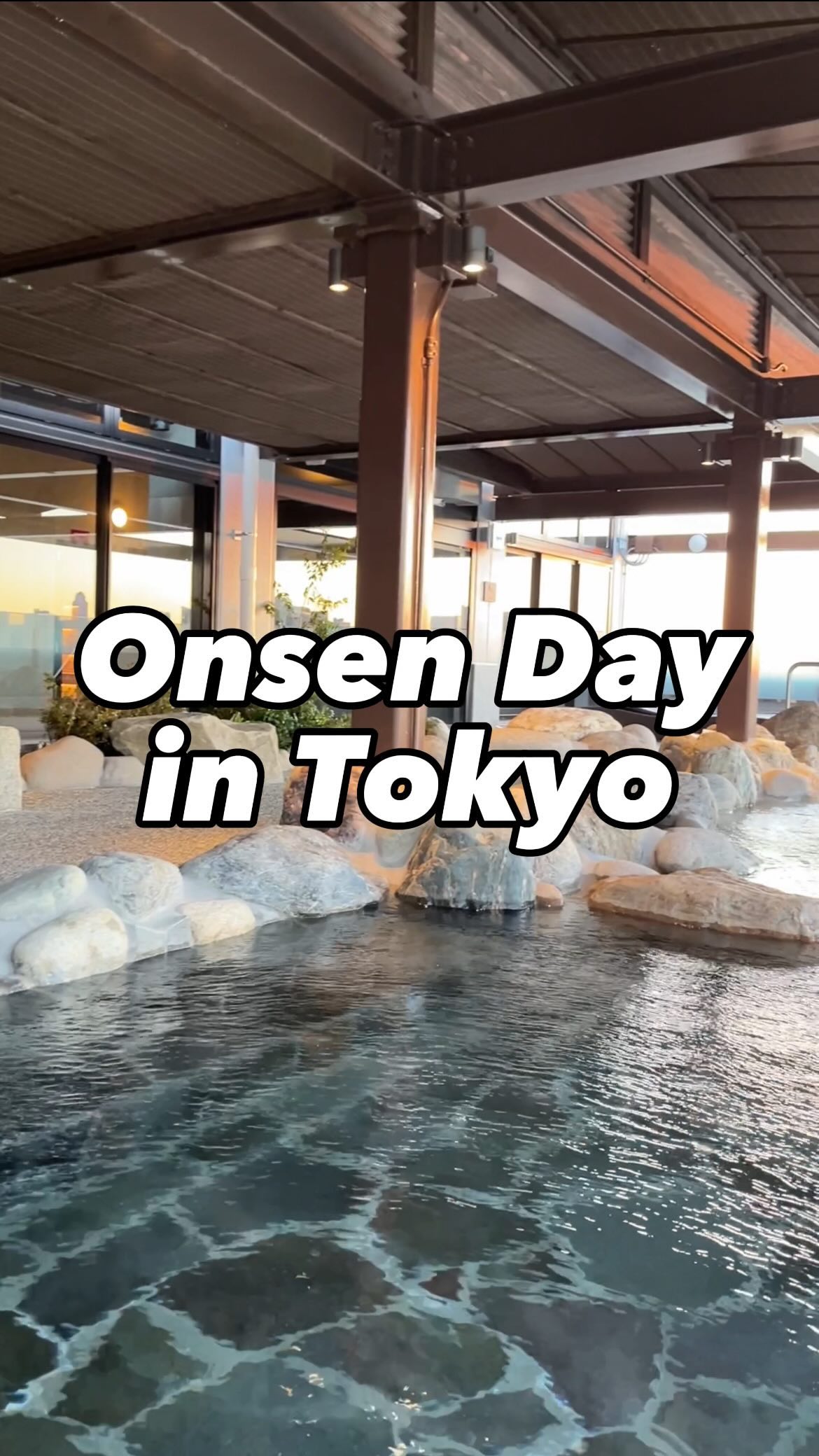 Tokyo Onsen and Footbath Views of Odaiba