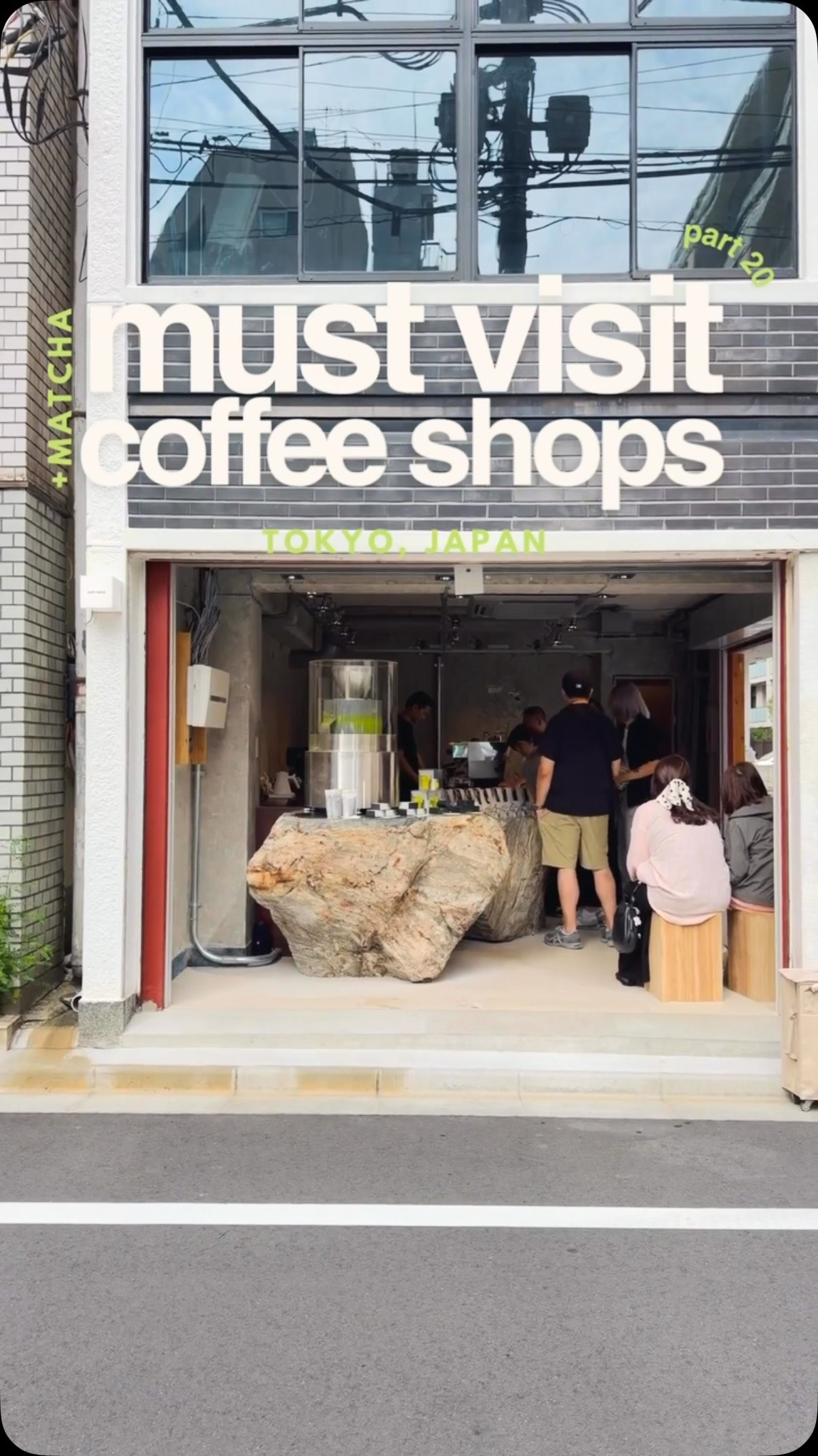 Sabo Tokyo: Industrial Chic Coffee and Matcha Shop