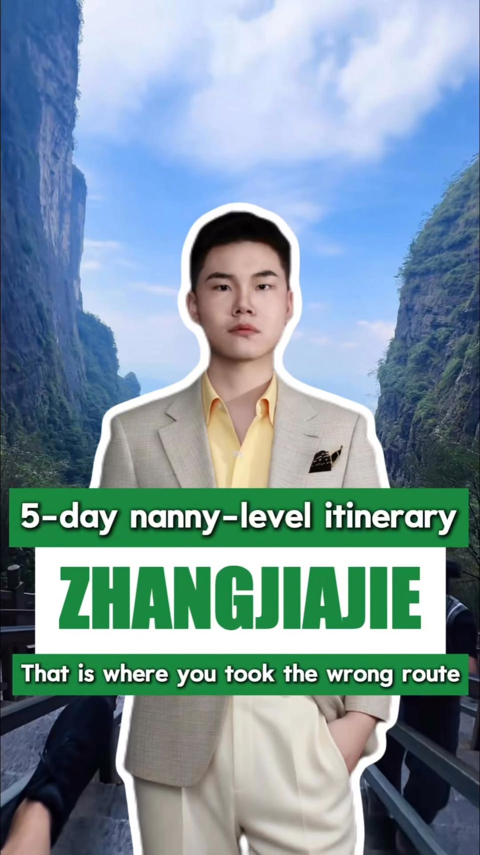 Zhangjiajie's Top 5-Day Itinerary Attractions