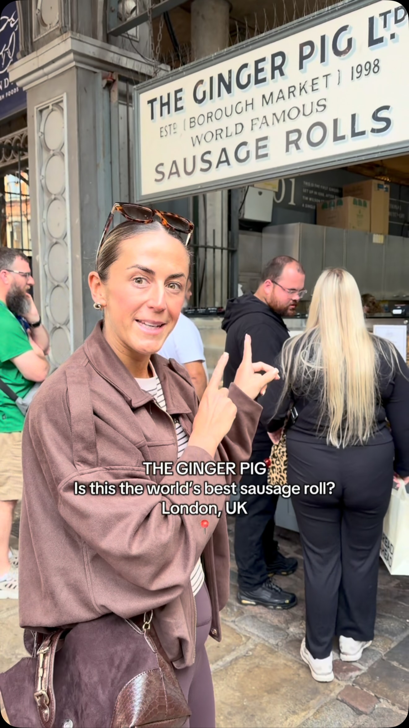 London Markets Feature Delicious Sausage Rolls