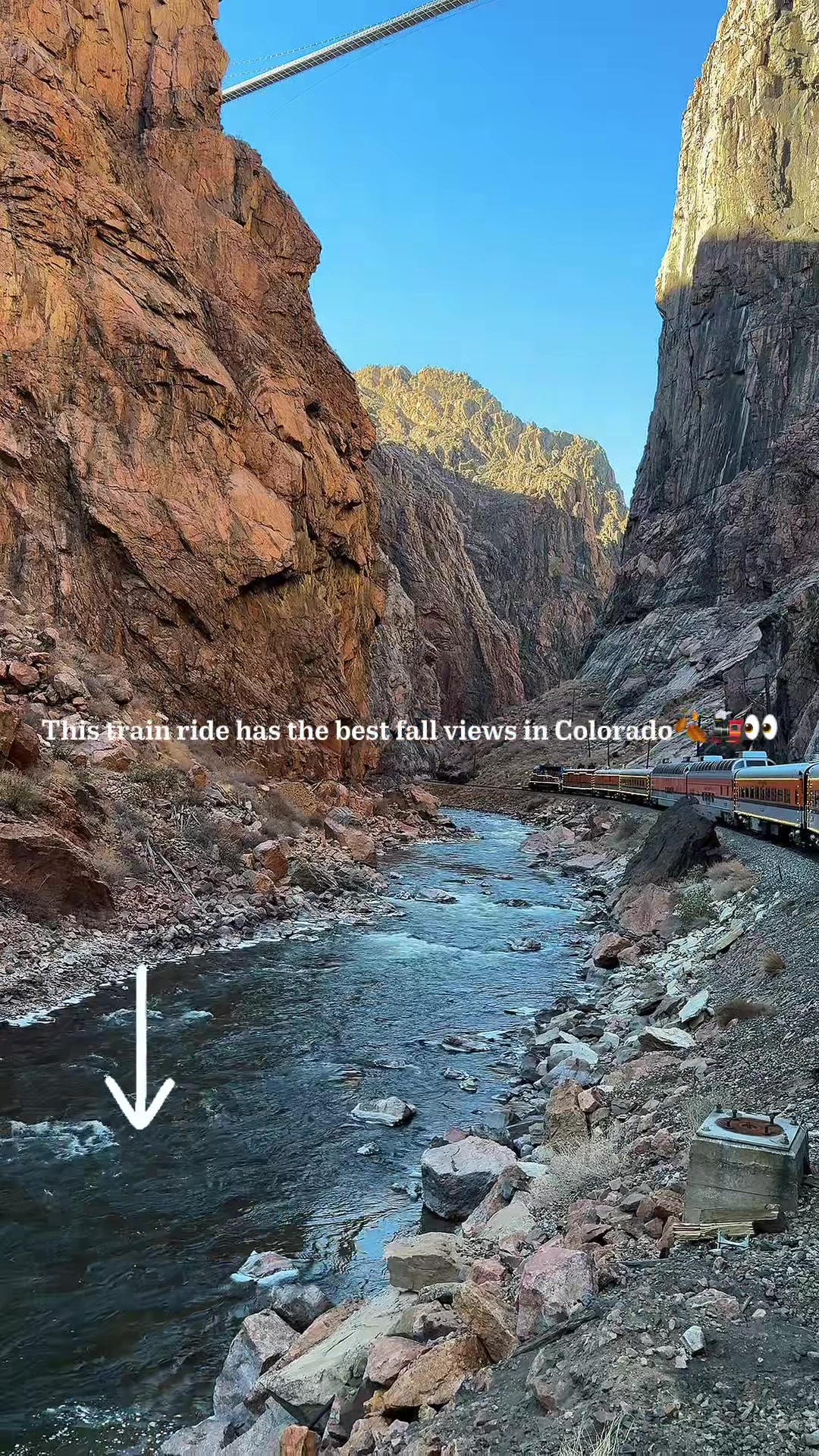 Scenic Train Rides Through Colorado's Royal Gorge
