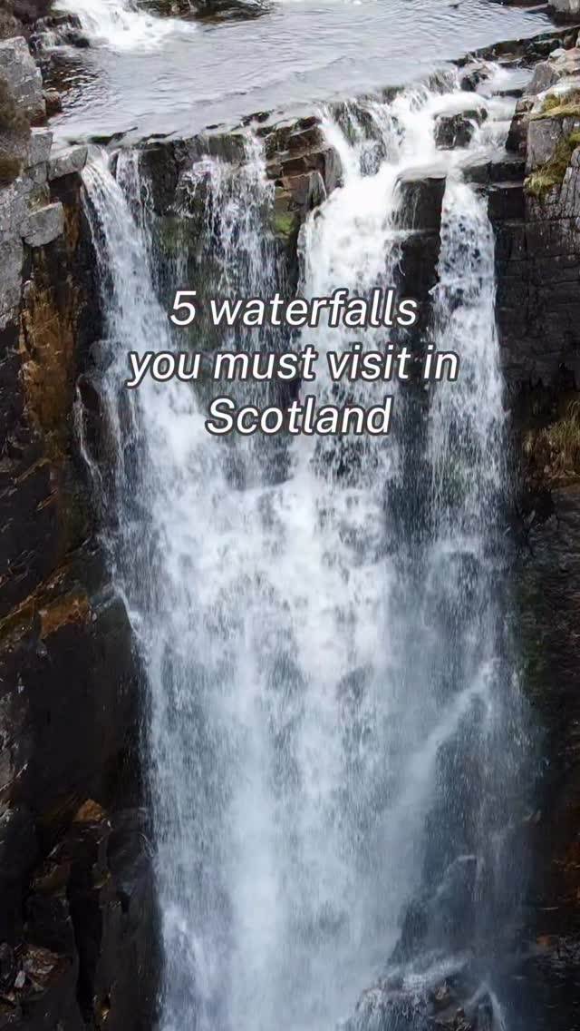 Scottish Waterfalls And Scenic Sights