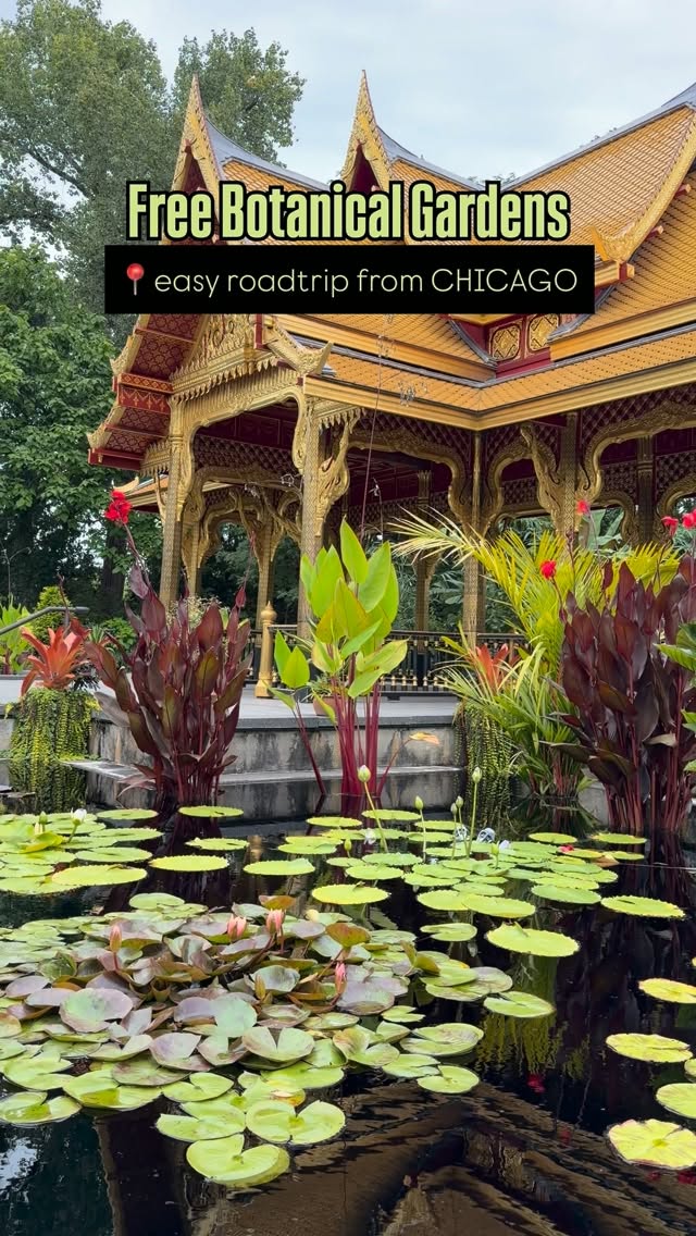 Olbrich Botanical Gardens' Thai Pavilion & Display Gardens