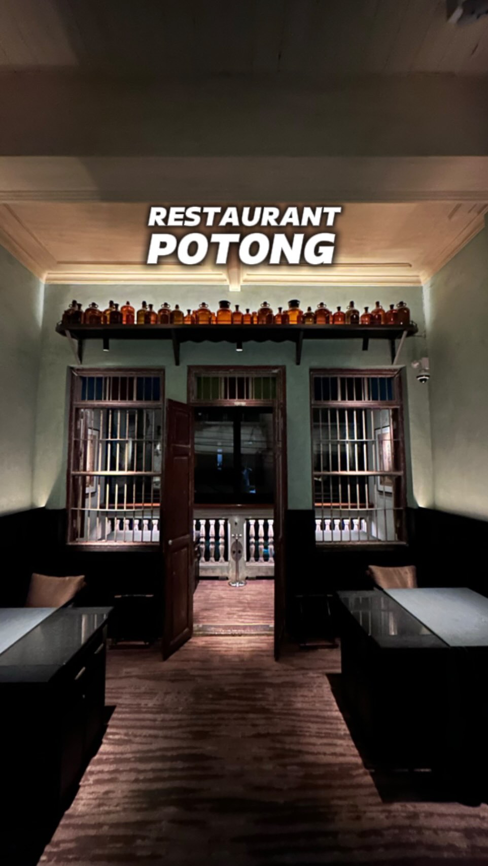 Potong Restaurant and Opium Bar in Bangkok