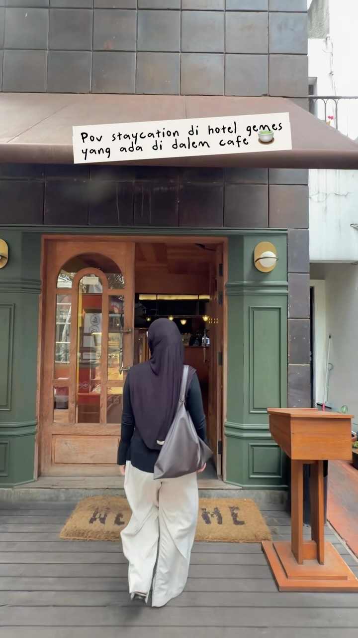 Hotel and Cafe Blend in Bandung