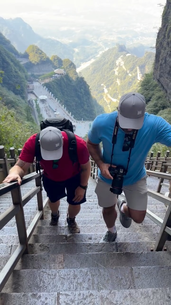 Tianmen Mountain's Stairway to Heaven