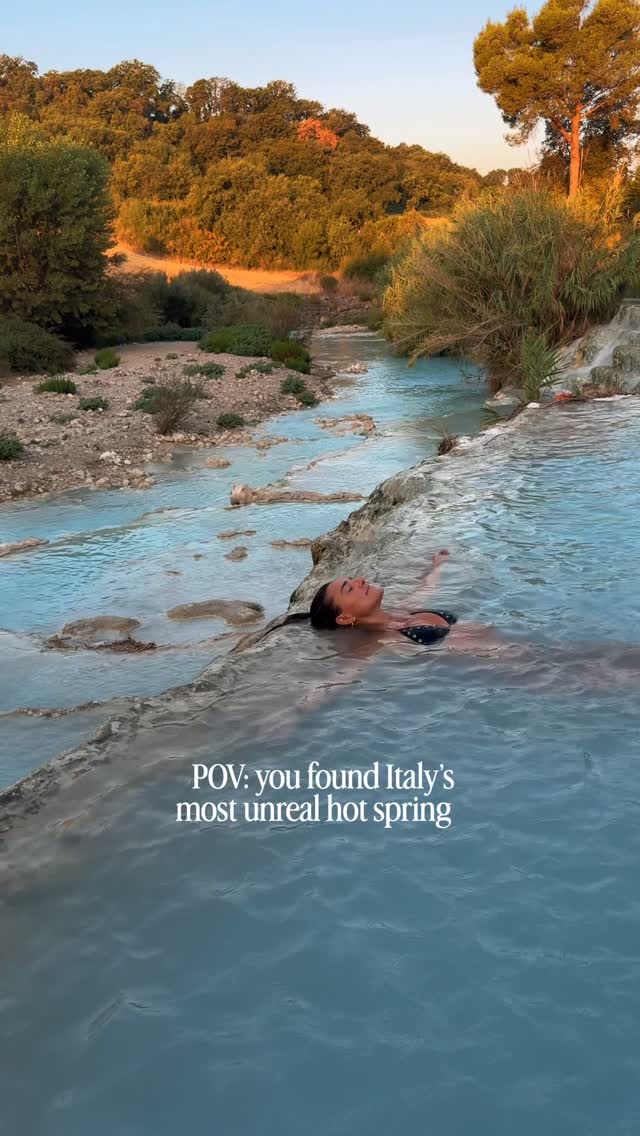 Free Natural Hot Springs In Tuscany