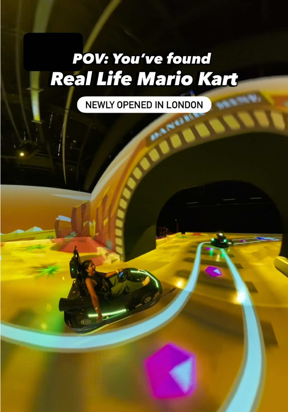 London's Immersive Real-Life Mario Kart Experience