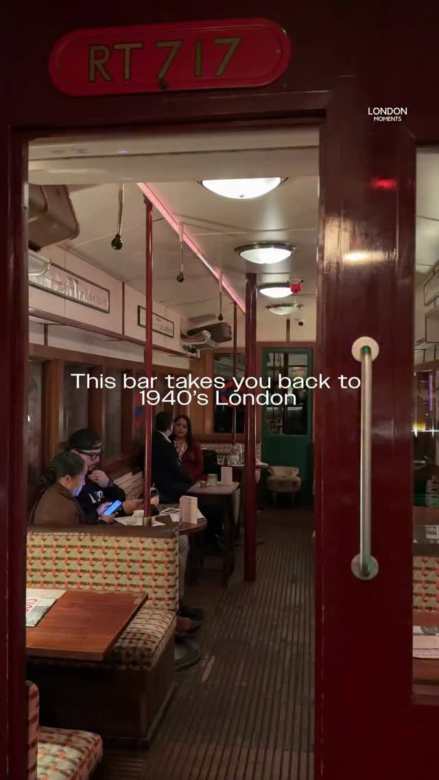 London's Cahoots: A Tube Carriage Bar