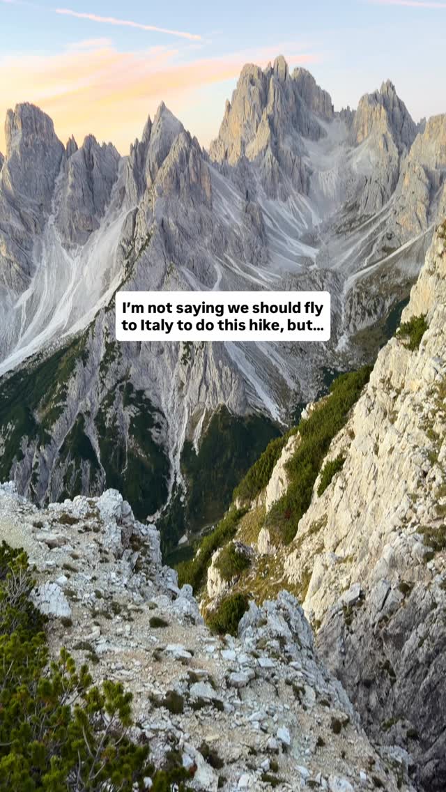 Dolomites Hike With Mountain Views