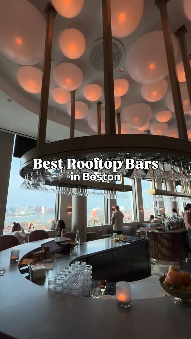 Boston's Best Rooftop Bars For Summer Views