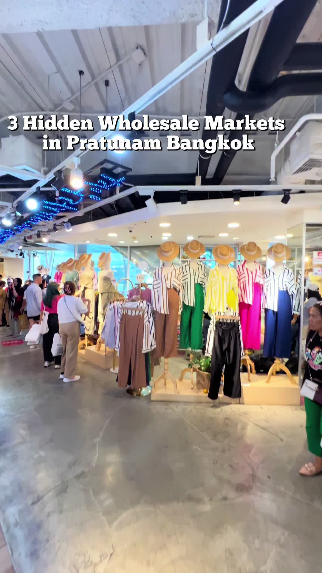 Bangkok's Wholesale Clothing and Accessory Markets