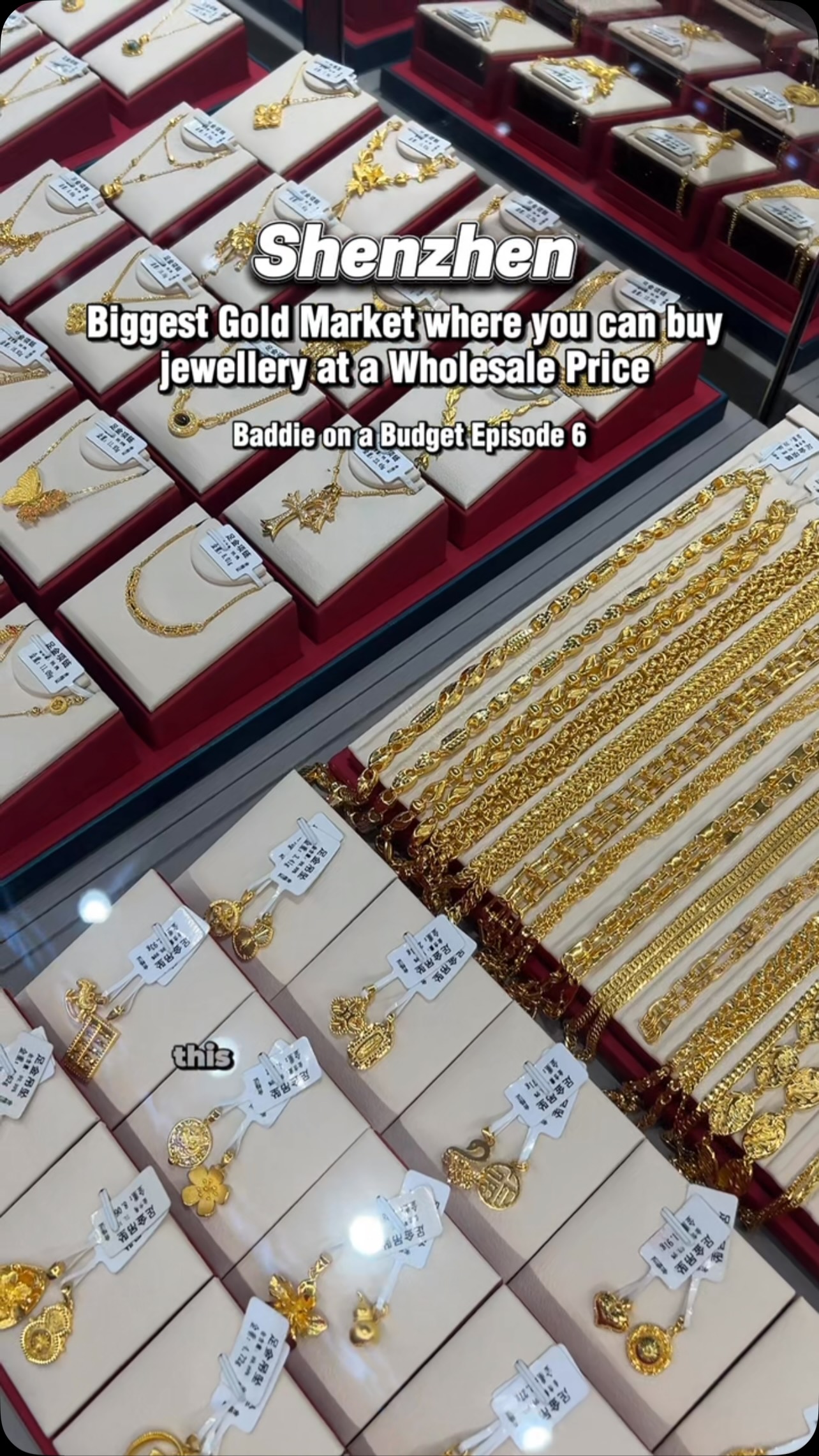 Shenzhen's Wholesale Jewelry Exchange Center