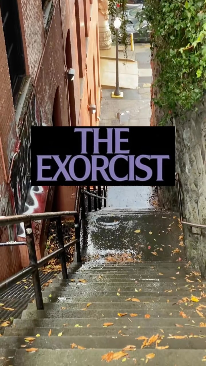 The Exorcist Stairs Filming Location