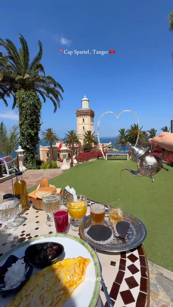 Cap Spartel's Lighthouse, Gardens, and Ocean Views