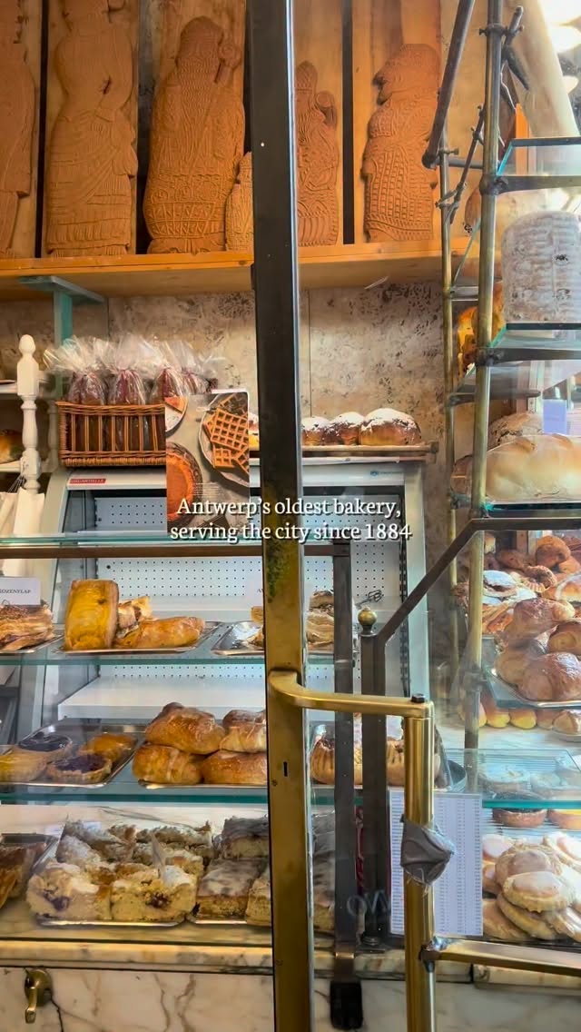 Antwerp's Oldest Bakery Showcases Baked Goods