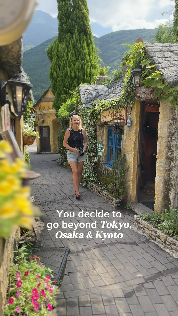 Ghibli-Themed Village With Cute Cafes And Shops