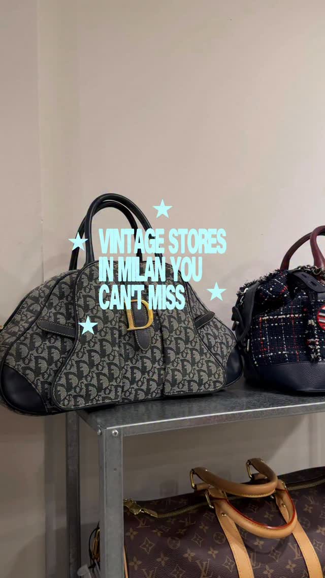 Milan Vintage Stores Featuring Designer Brands