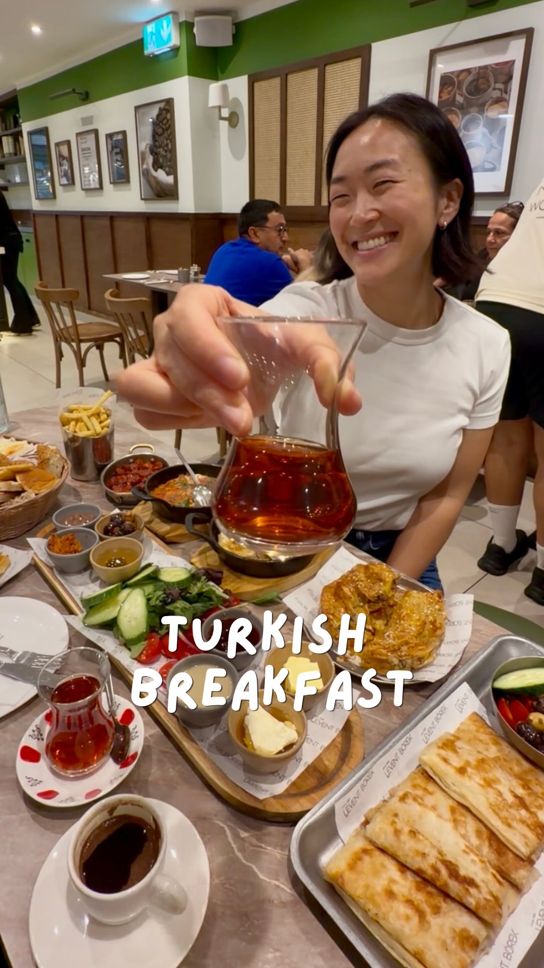 Levent Börek Cafe's Mega Turkish Breakfast