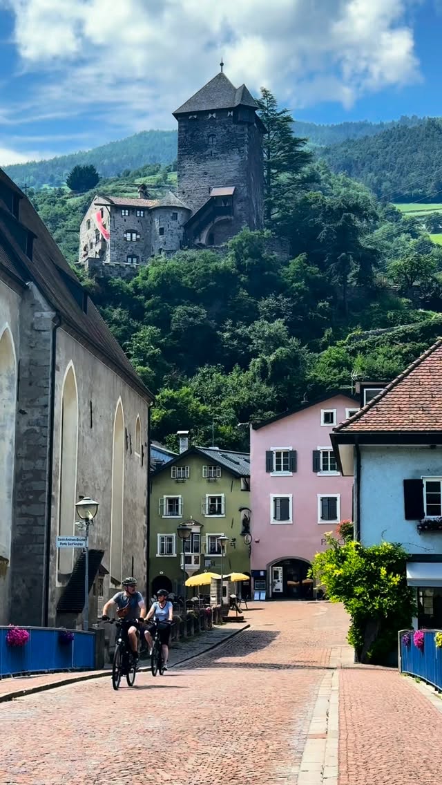 Charming Chiusa and Sabiona Monastery Views